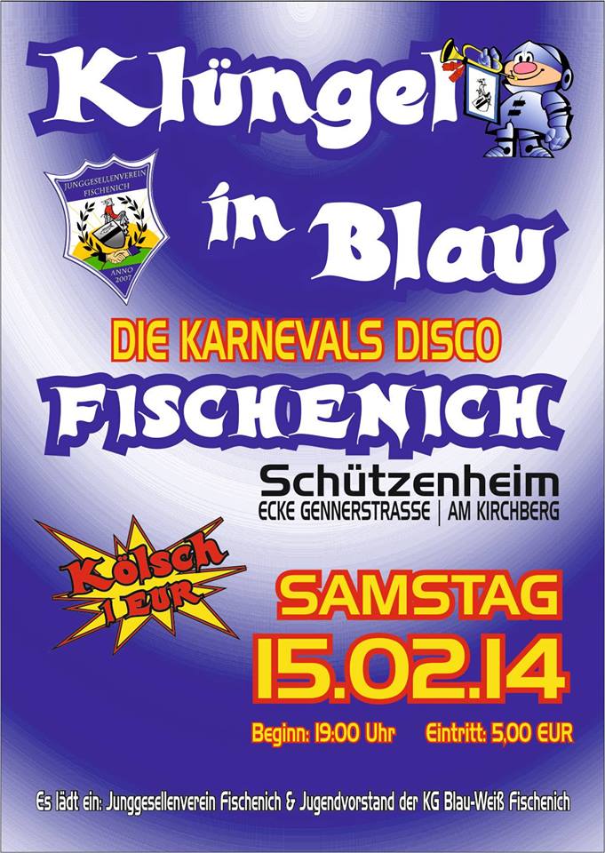 Klüngel in Blau