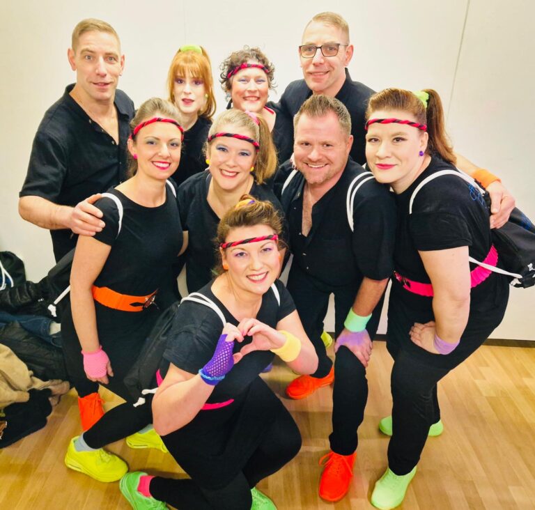 Gruppenbild Showtanzgruppe Jeckstasy